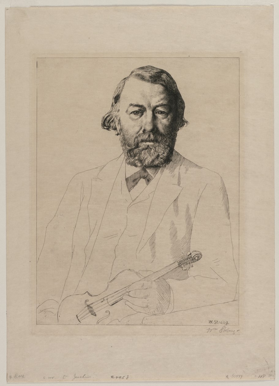 Dr. Joachim by William Strang