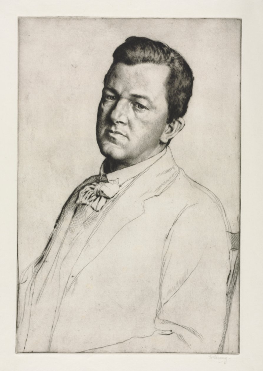 Sir Charles Holroyd by William Strang