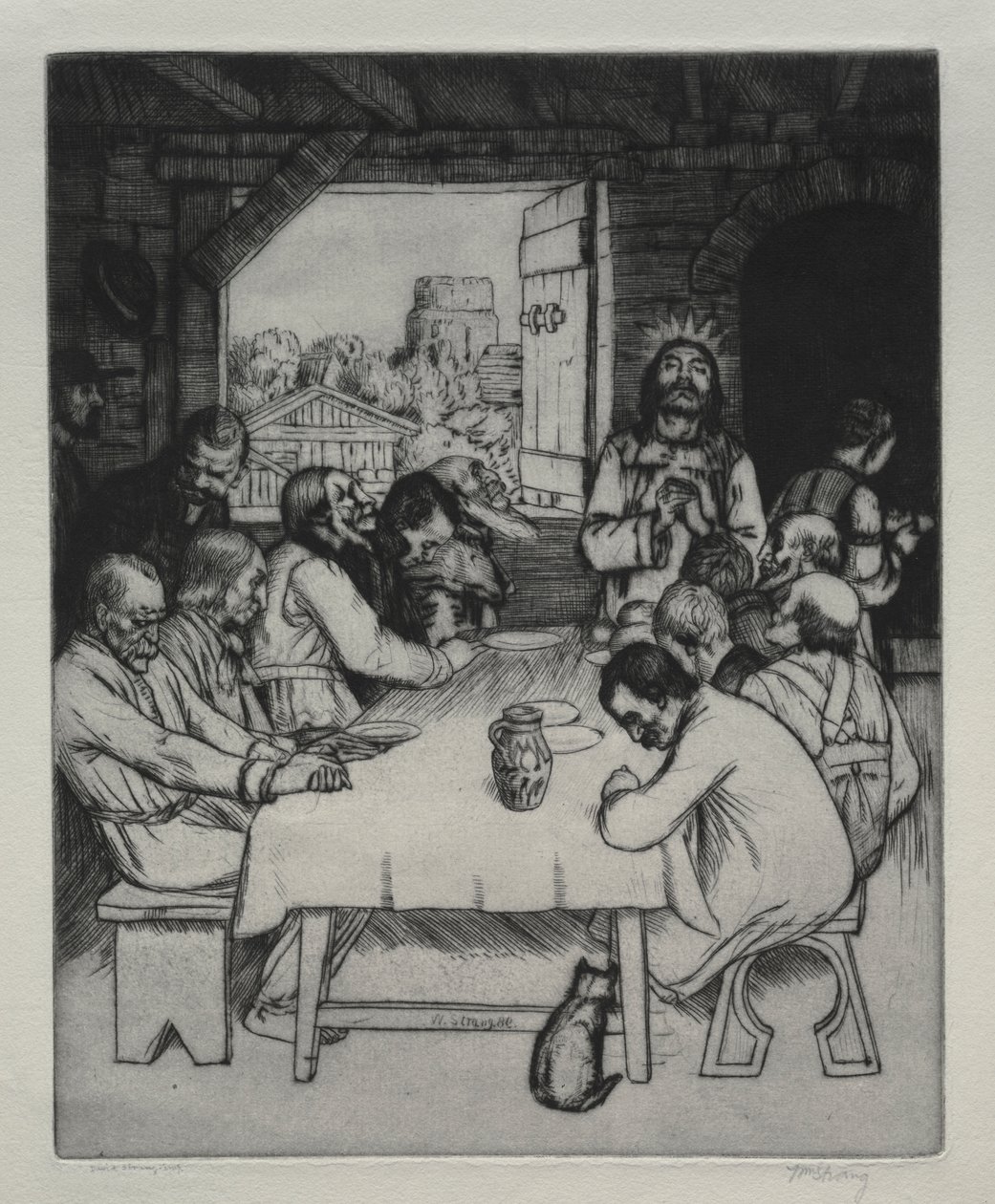 The Last Supper by William Strang