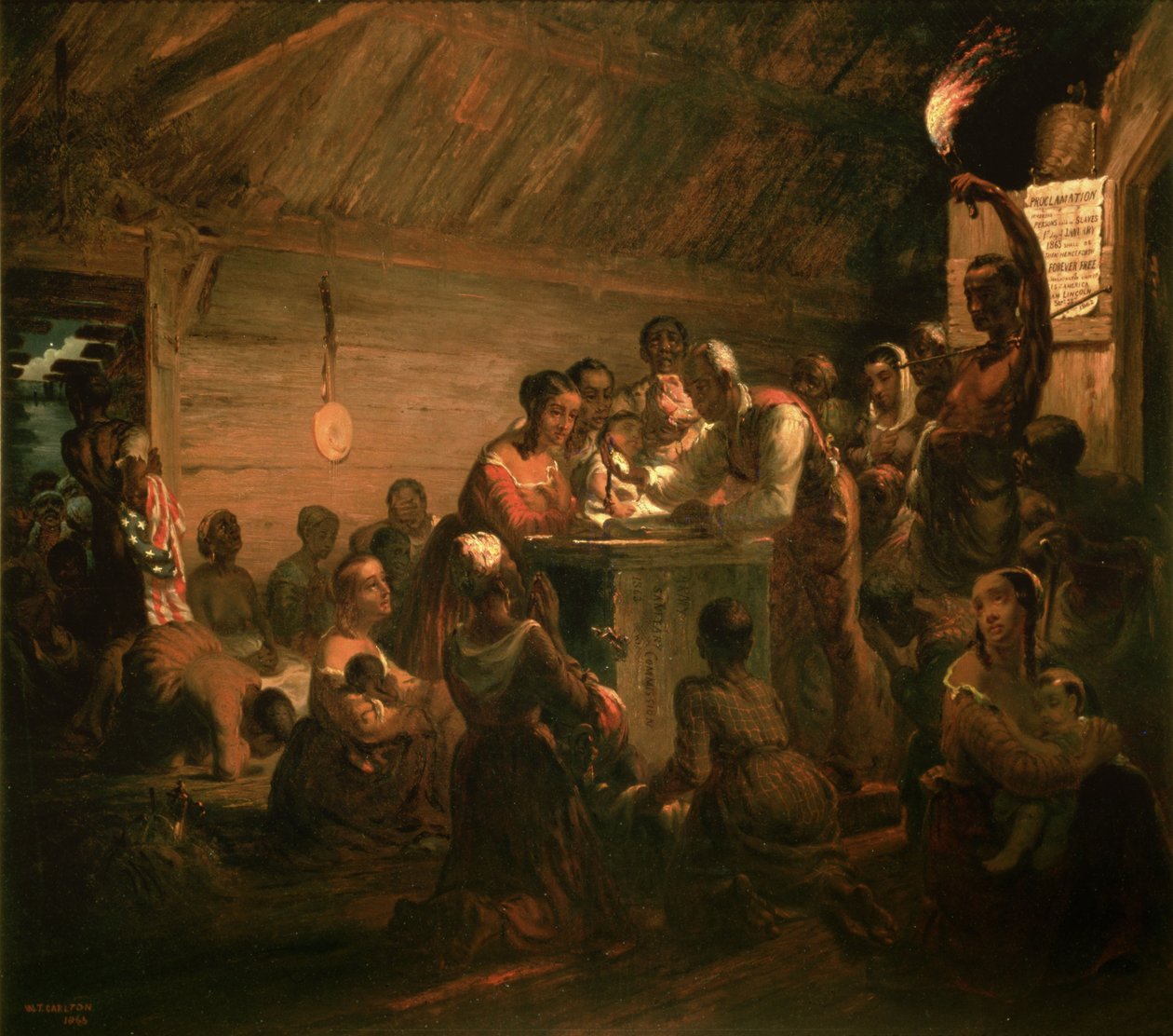 The Hour of Emancipation by William Tolman Carlton