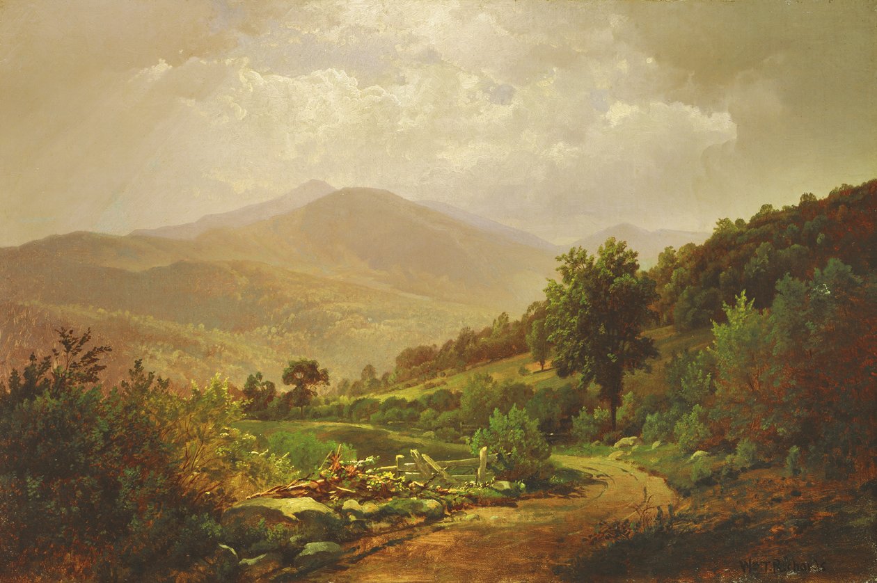 Bouquet Valley in the Adirondacks by William Trost Richards