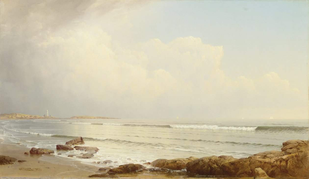 Coastal Scene, 1872 by William Trost Richards