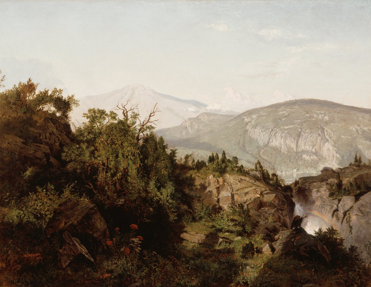 In the Adirondack Mountains by William Trost Richards