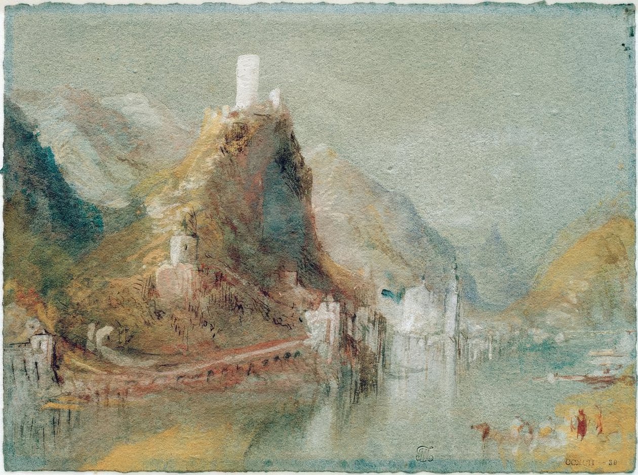 Cochem seen from the South by Joseph Mallord William Turner