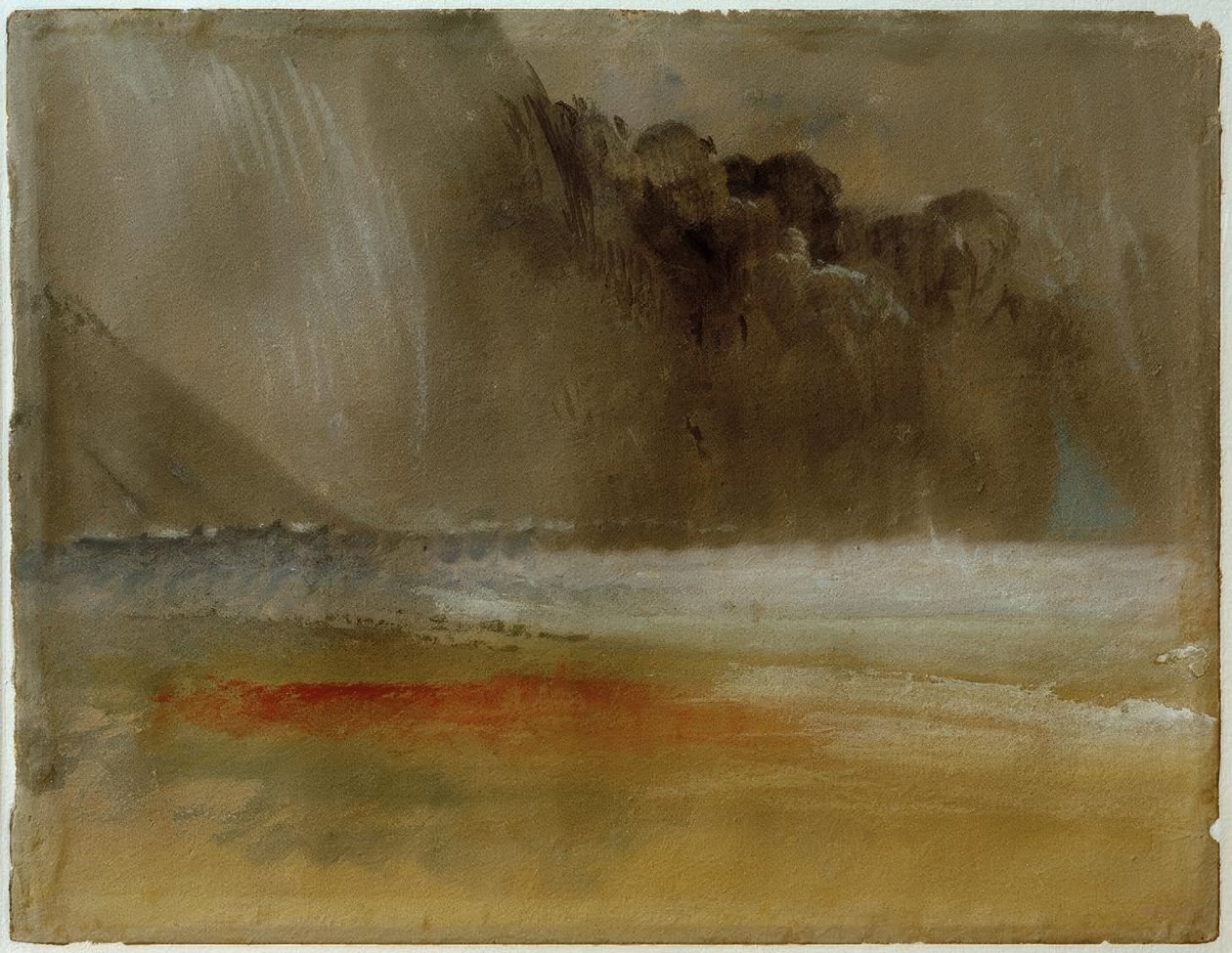 Heaped Thundercloud over Sea and Sand by Joseph Mallord William Turner