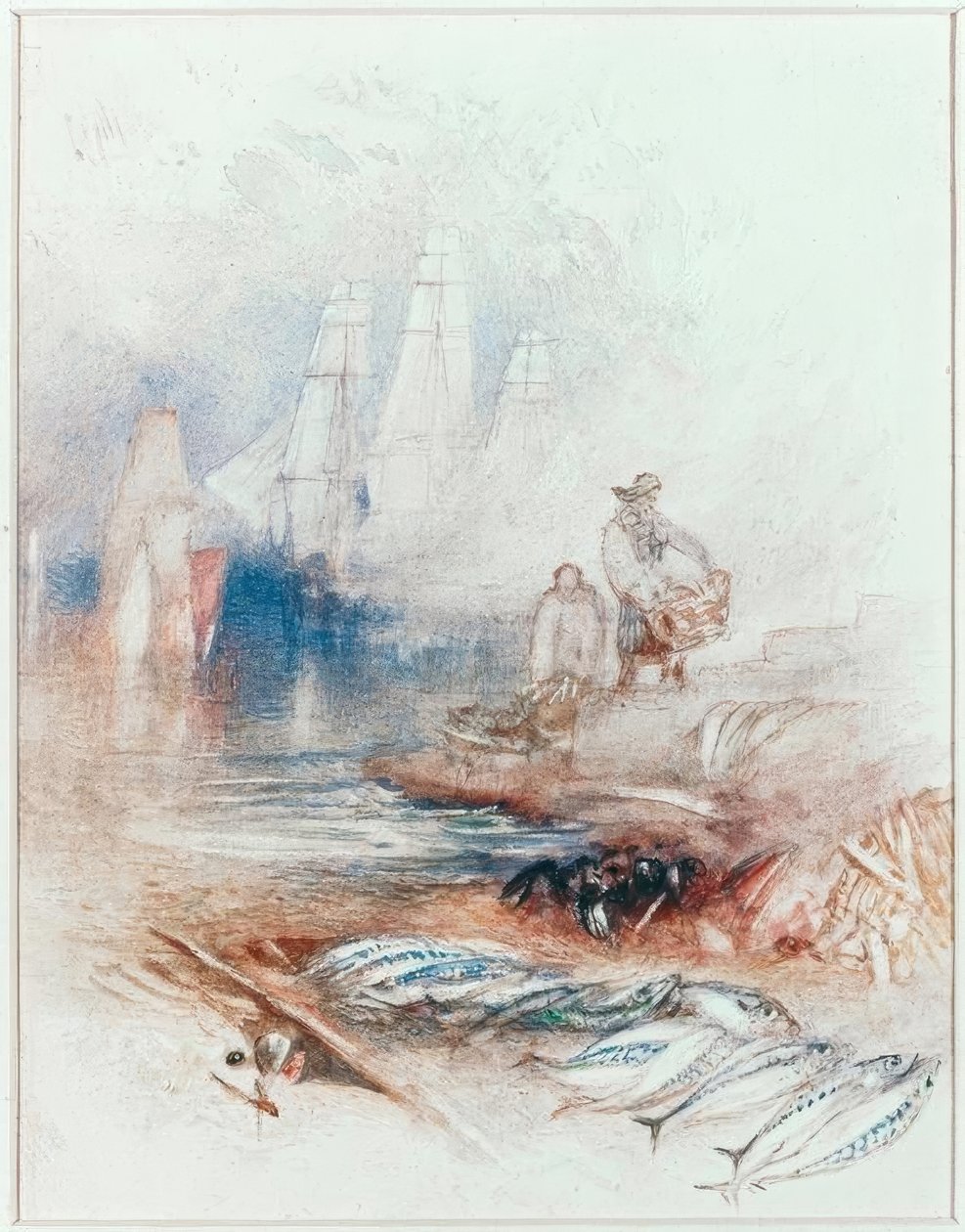 Mackerel on the Beach by Joseph Mallord William Turner