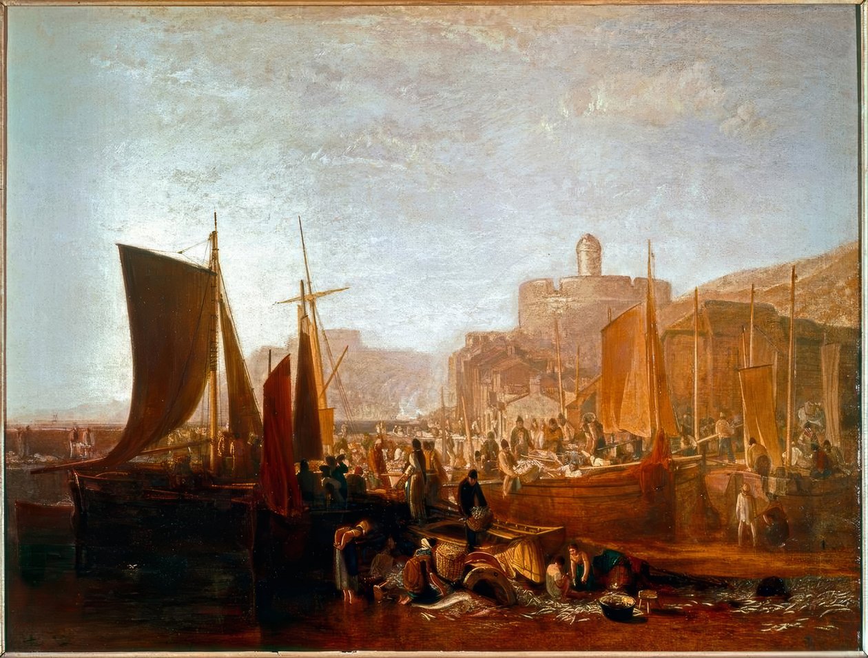 St Mawes at the Pilchard Season by Joseph Mallord William Turner