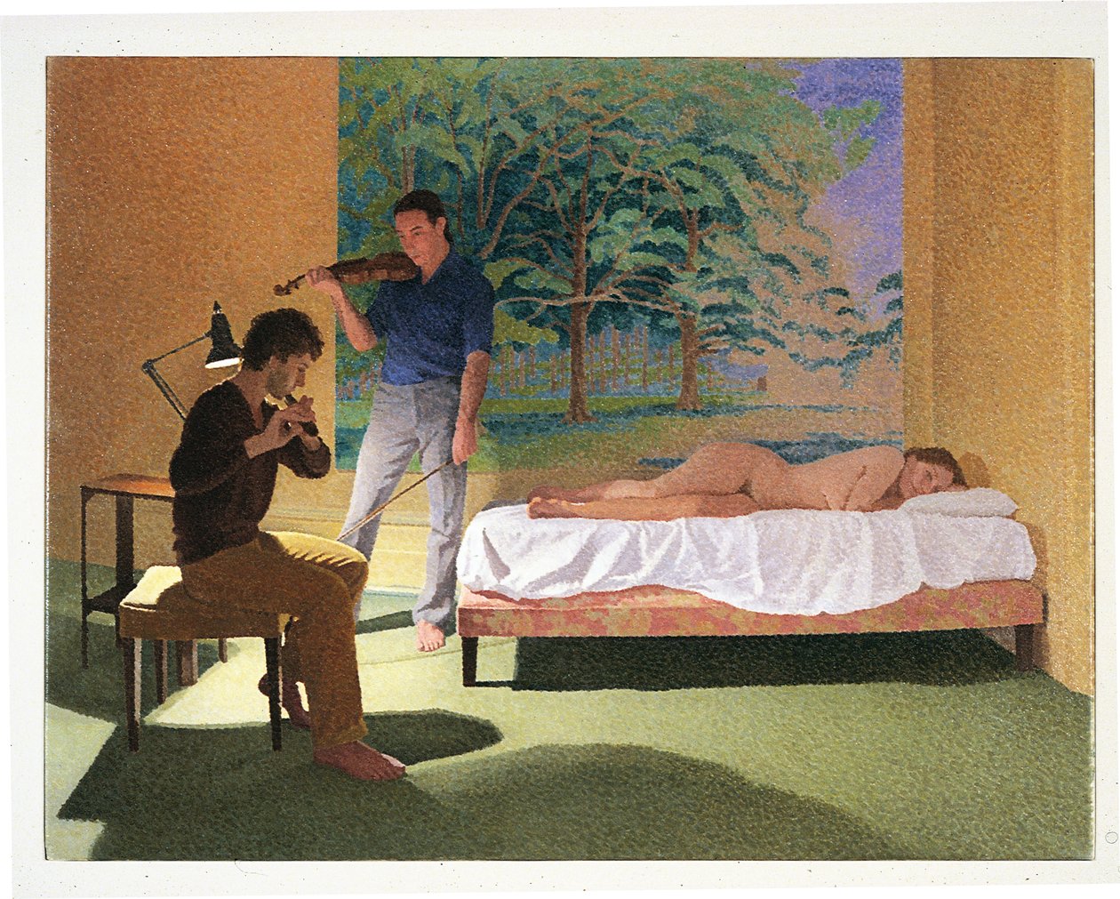 Figures with a Landscape by William Wilkins