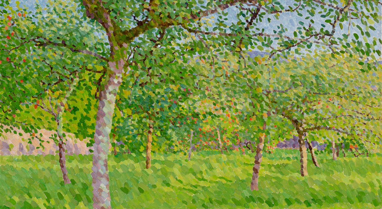 Orchard in Autumn by William Wilkins