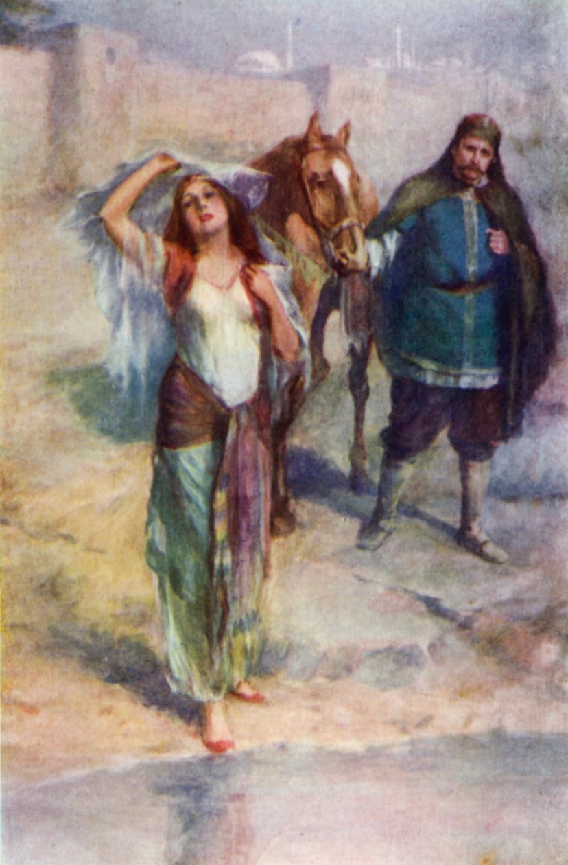 Marko and the Turkish Maiden by William after Sewell