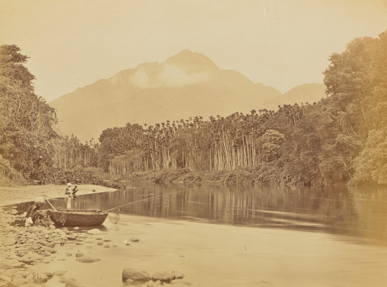 Landscape View with River by Willoughby Wallace Hooper