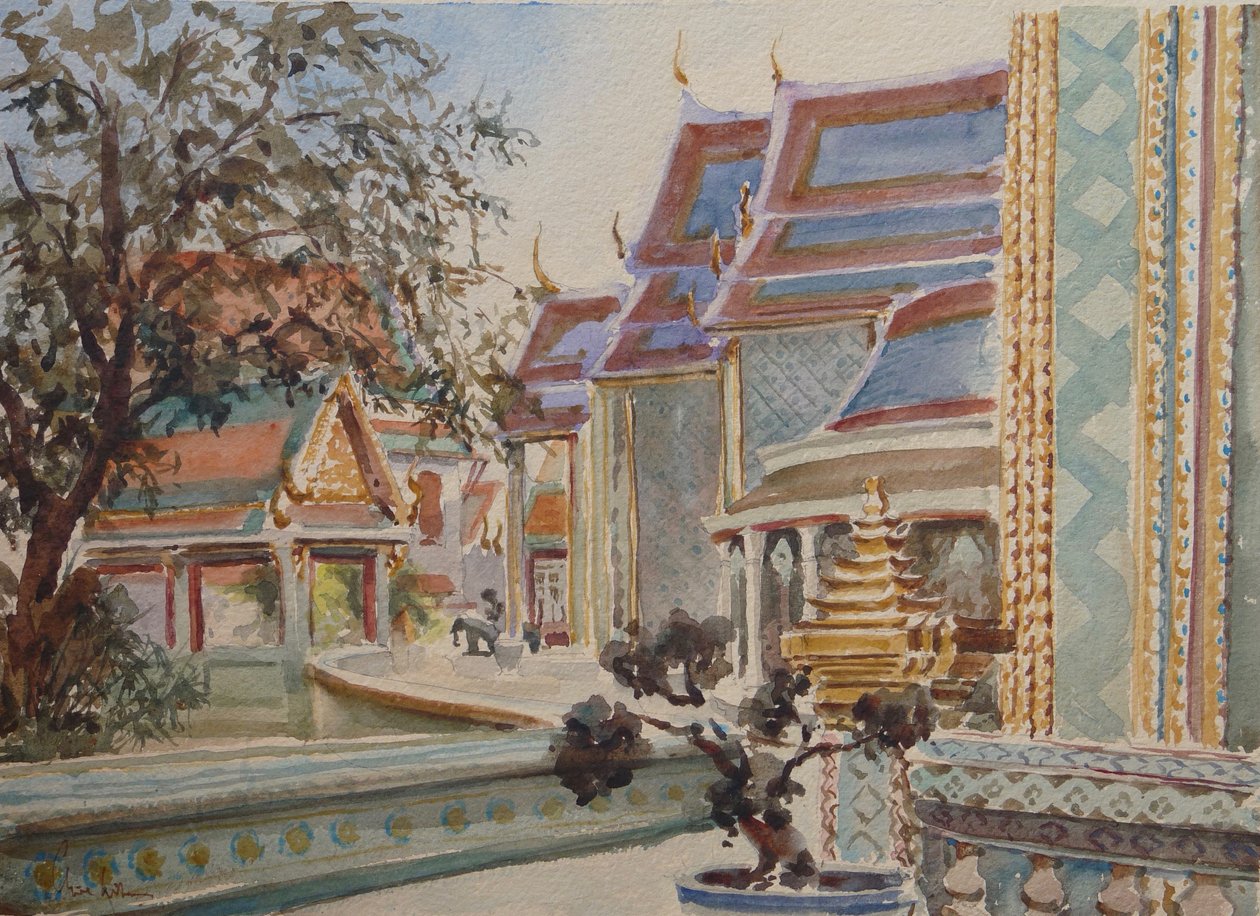 Wat Ratchaborpit, Bangkok by Wilson Clive