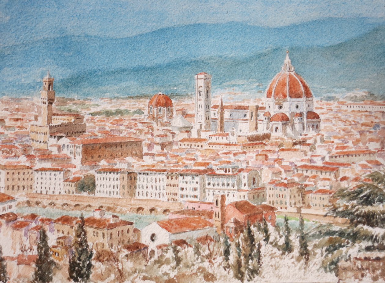 From San Miniato al Monte by Wilson Clive