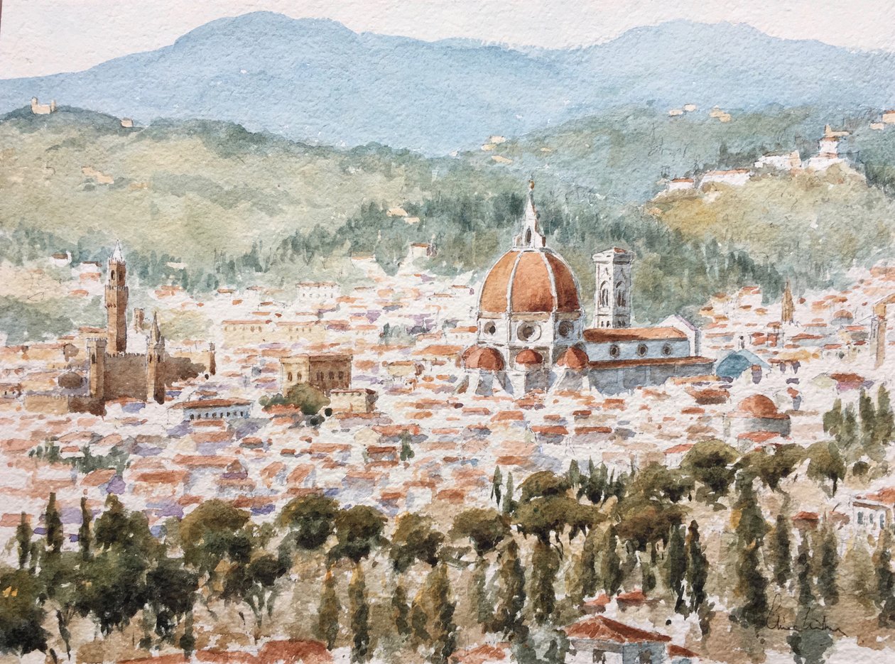 From Fiesole, early summer by Wilson Clive