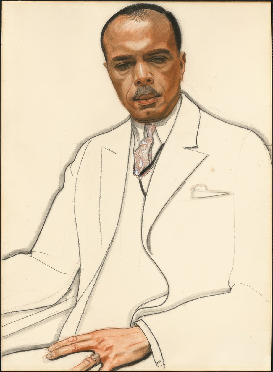 James Weldon Johnson by Winold Reiss