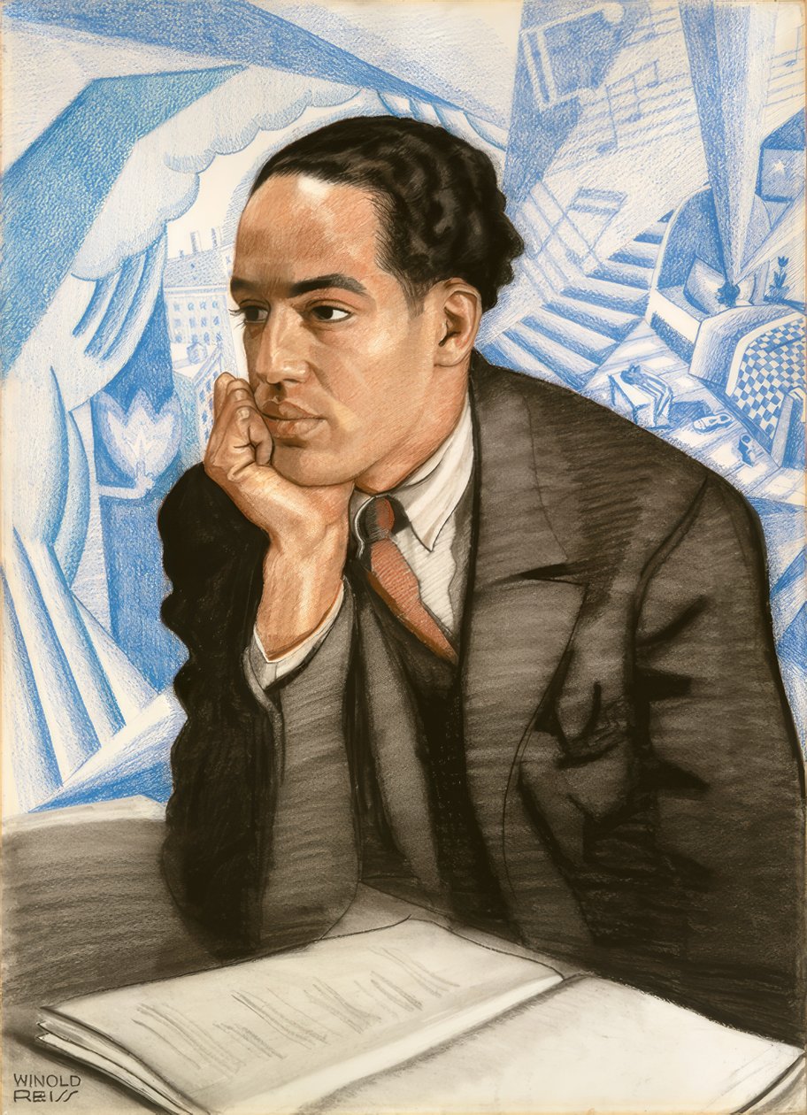 Langston Hughes by Winold Reiss