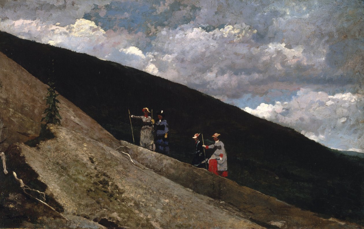 In the Mountains by Winslow Homer