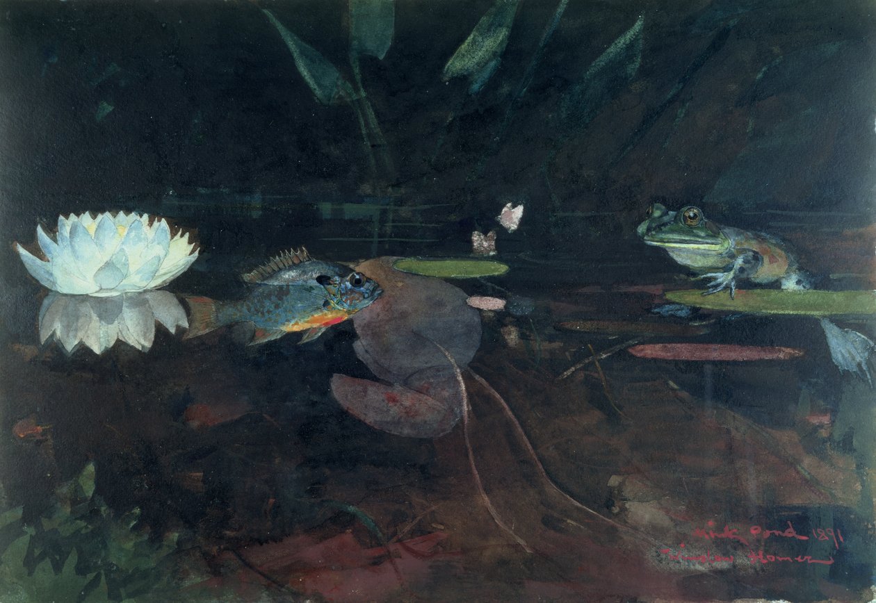 Mink Pond by Winslow Homer