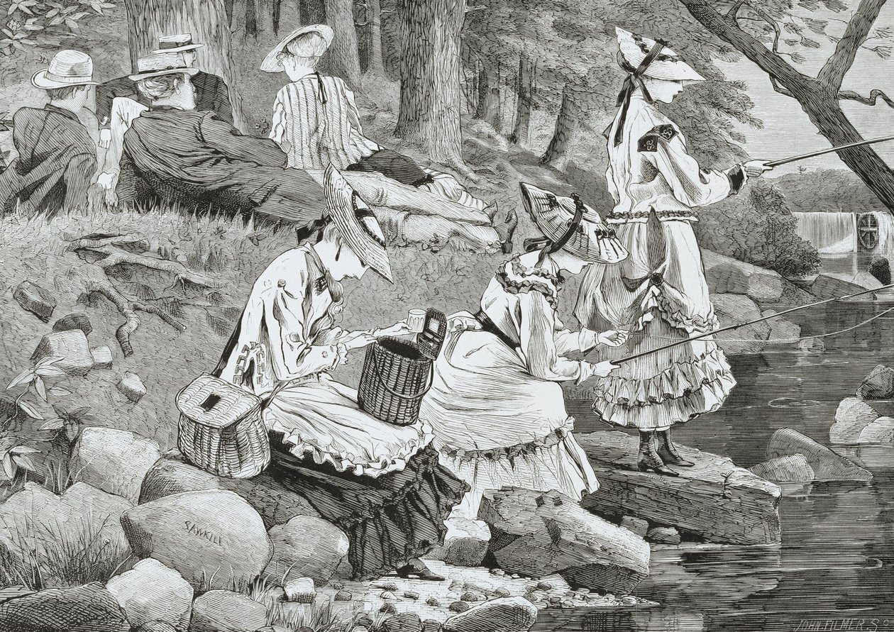 The Fishing Party by Winslow Homer