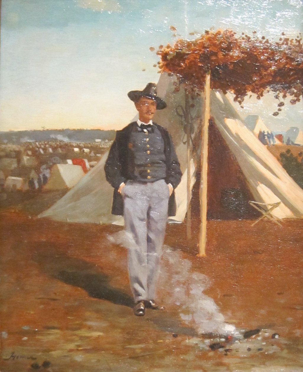 Albert Post (1843-1872) by Winslow Homer