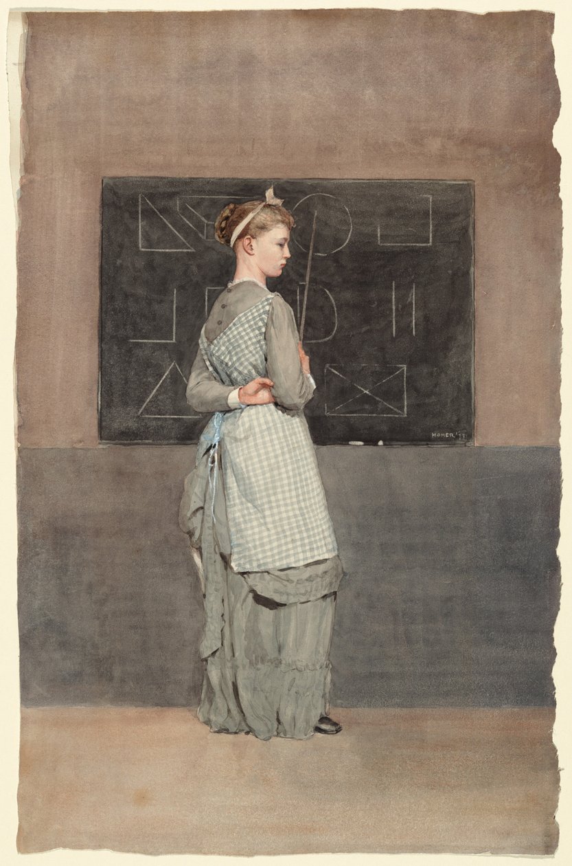 Blackboard by Winslow Homer