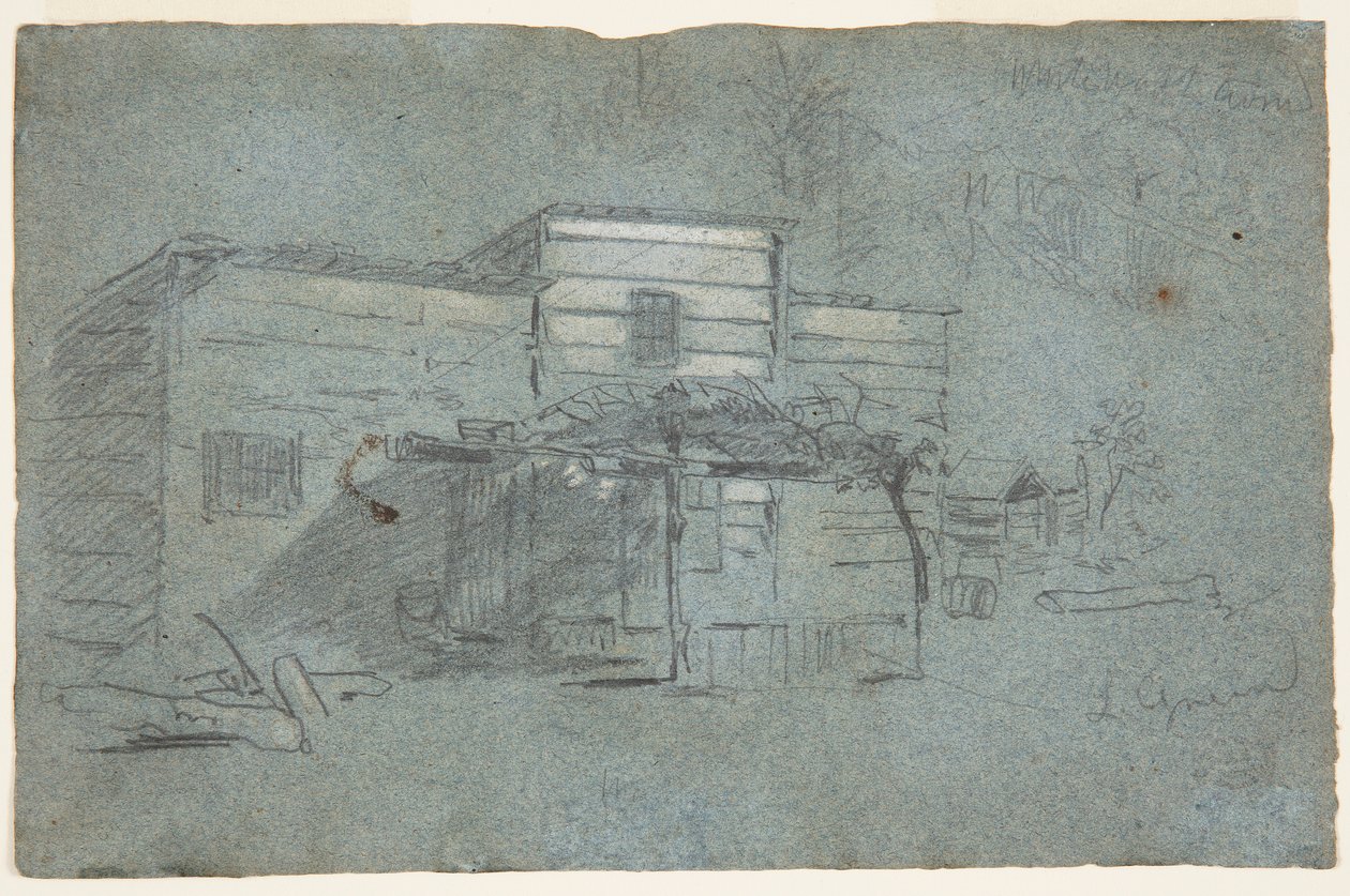 Clapboard Shack by Winslow Homer