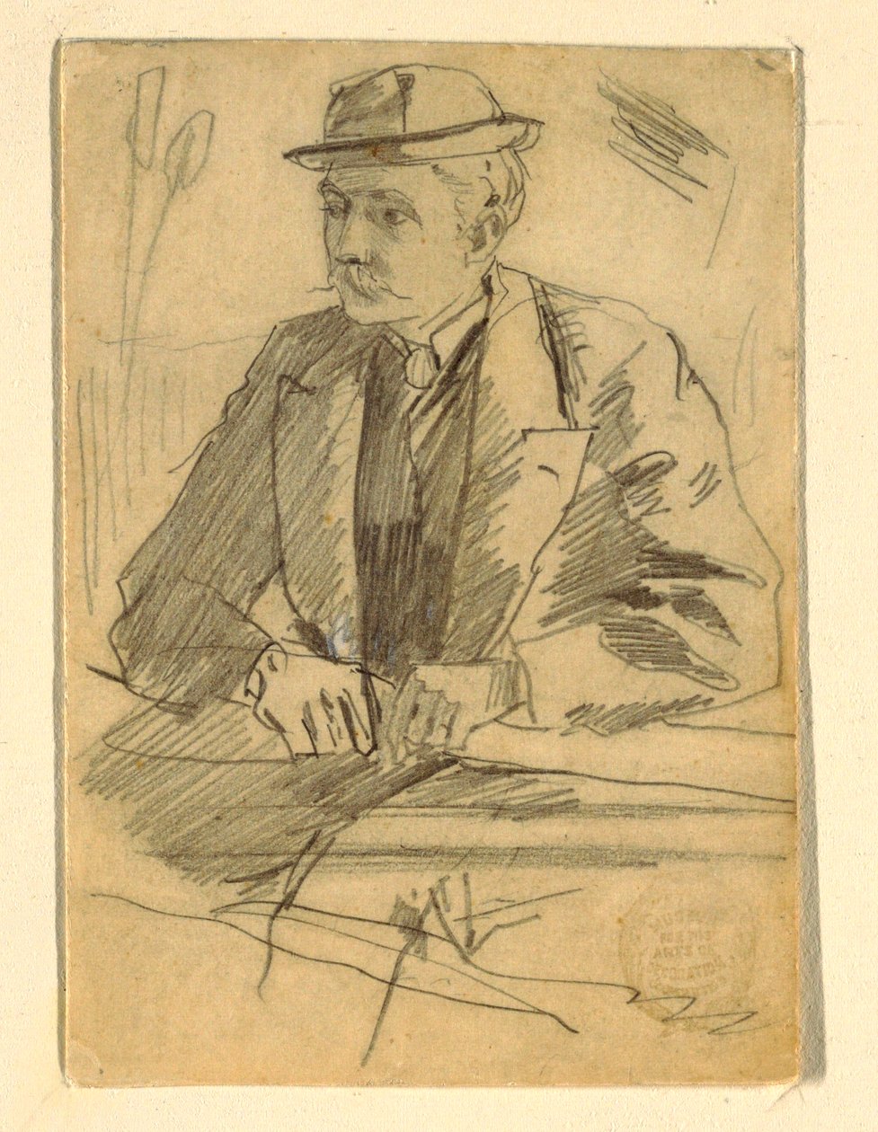 Portrait of a Man, 1869 by Winslow Homer