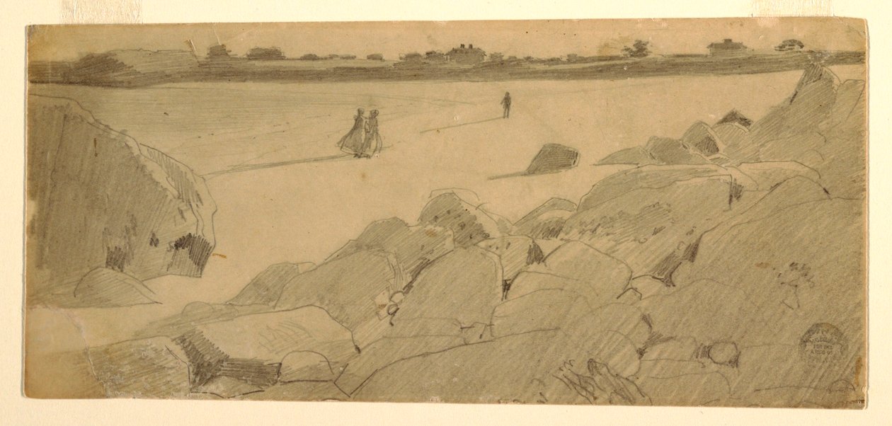 Beach at Marshfield, 1869–74 by Winslow Homer