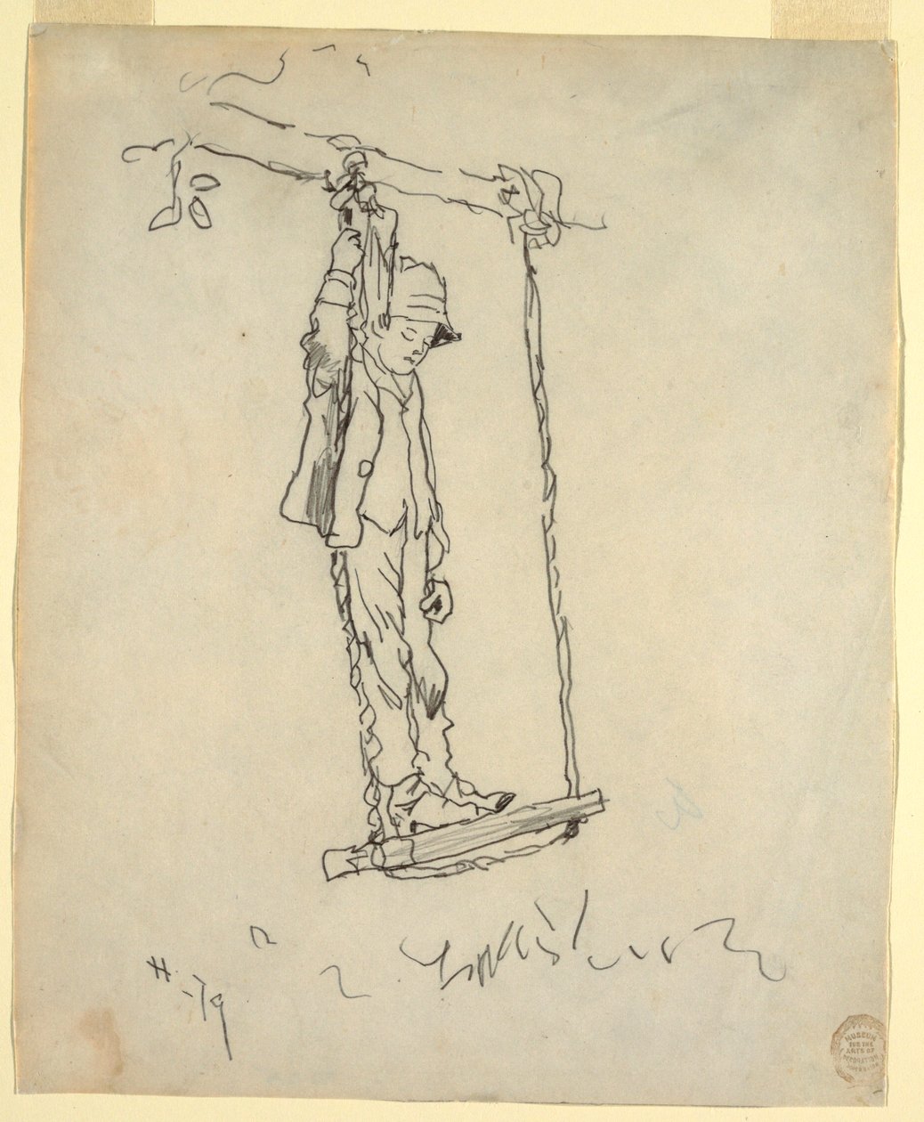 Boy on a Swing, 1879 by Winslow Homer