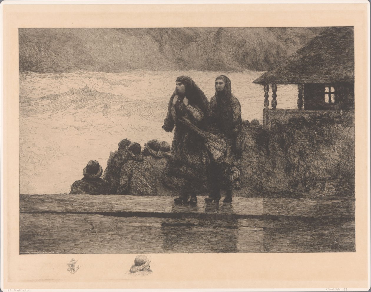 Perils of the Sea by Winslow Homer