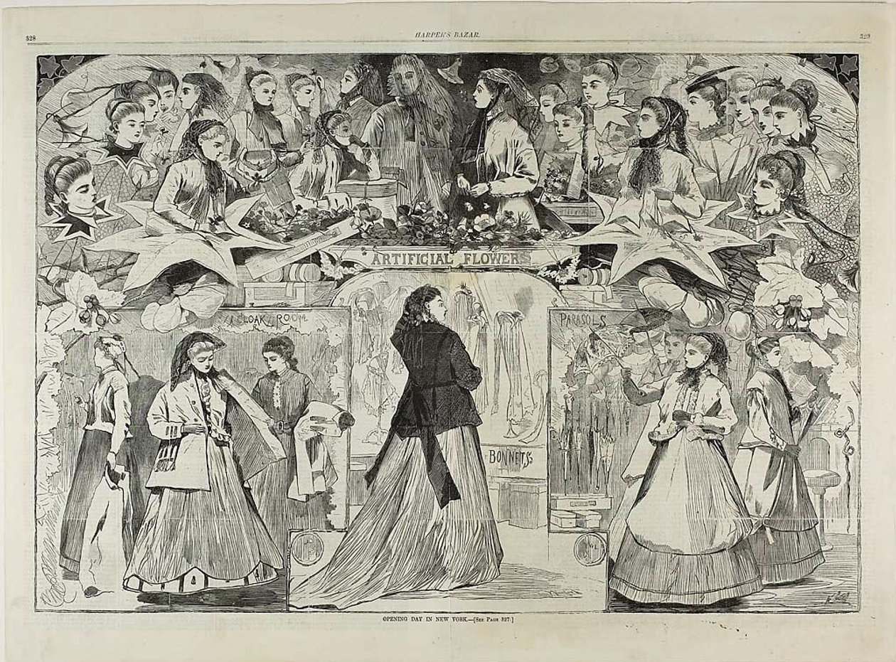 Opening Day in New York by Winslow Homer