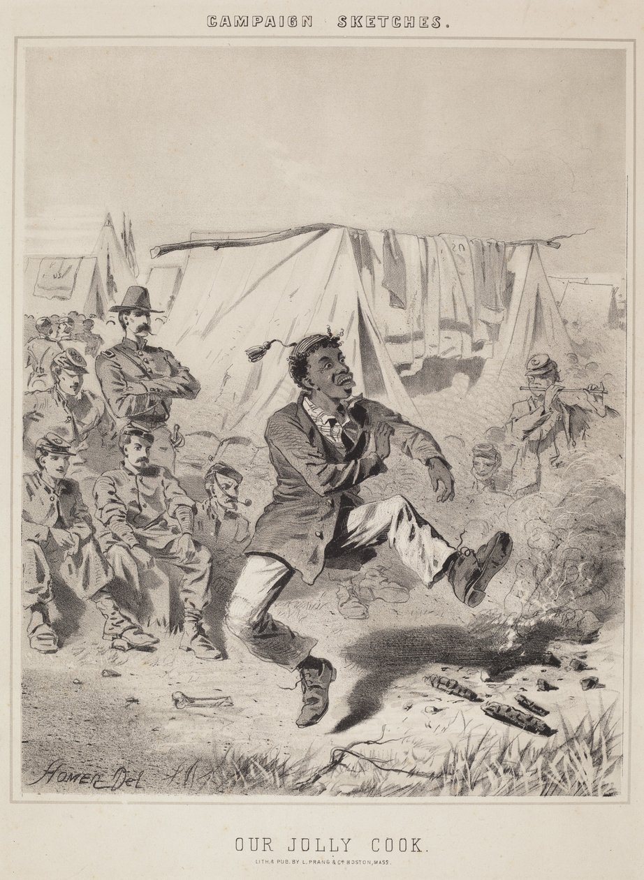 Our Jolly Cook Campaign Sketches by Winslow Homer