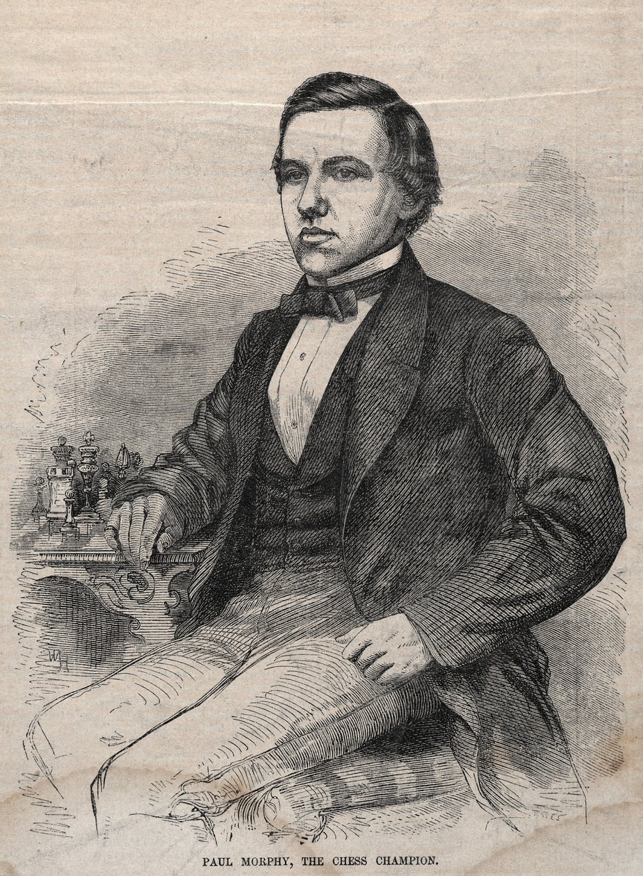 Paul Morphy, The Chess Champion by Winslow Homer