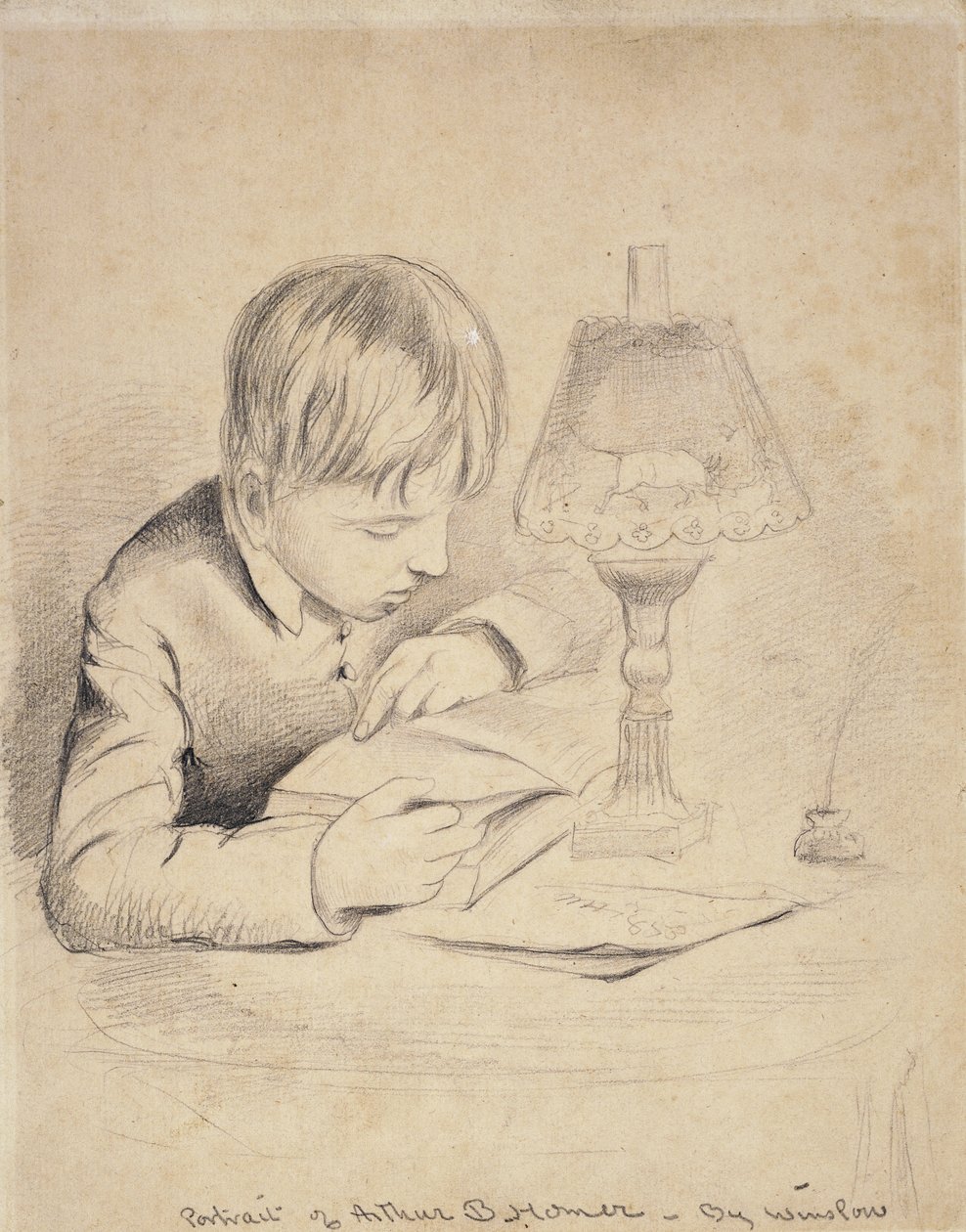 Portrait of Arthur Benson Homer by Winslow Homer