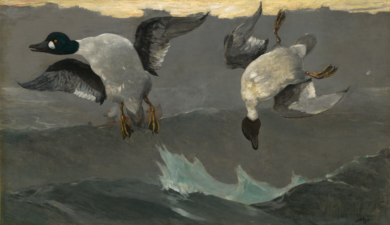 Right & Left by Winslow Homer