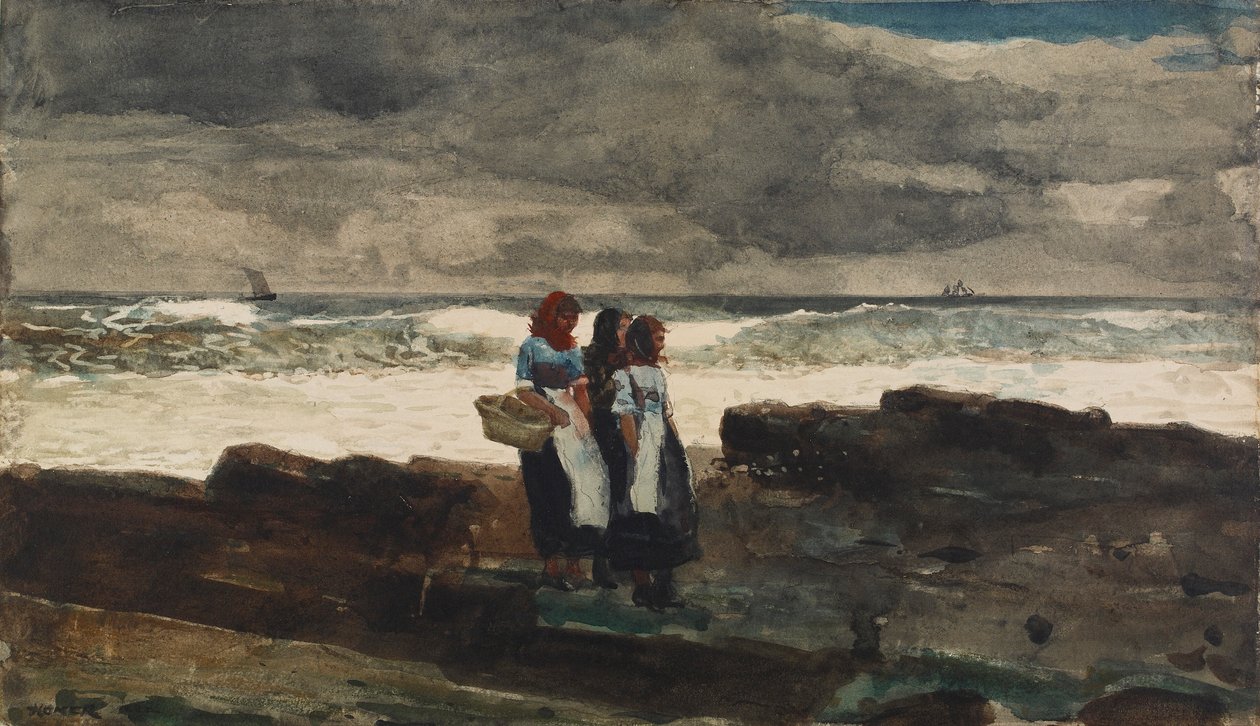 Sun and Clouds by Winslow Homer