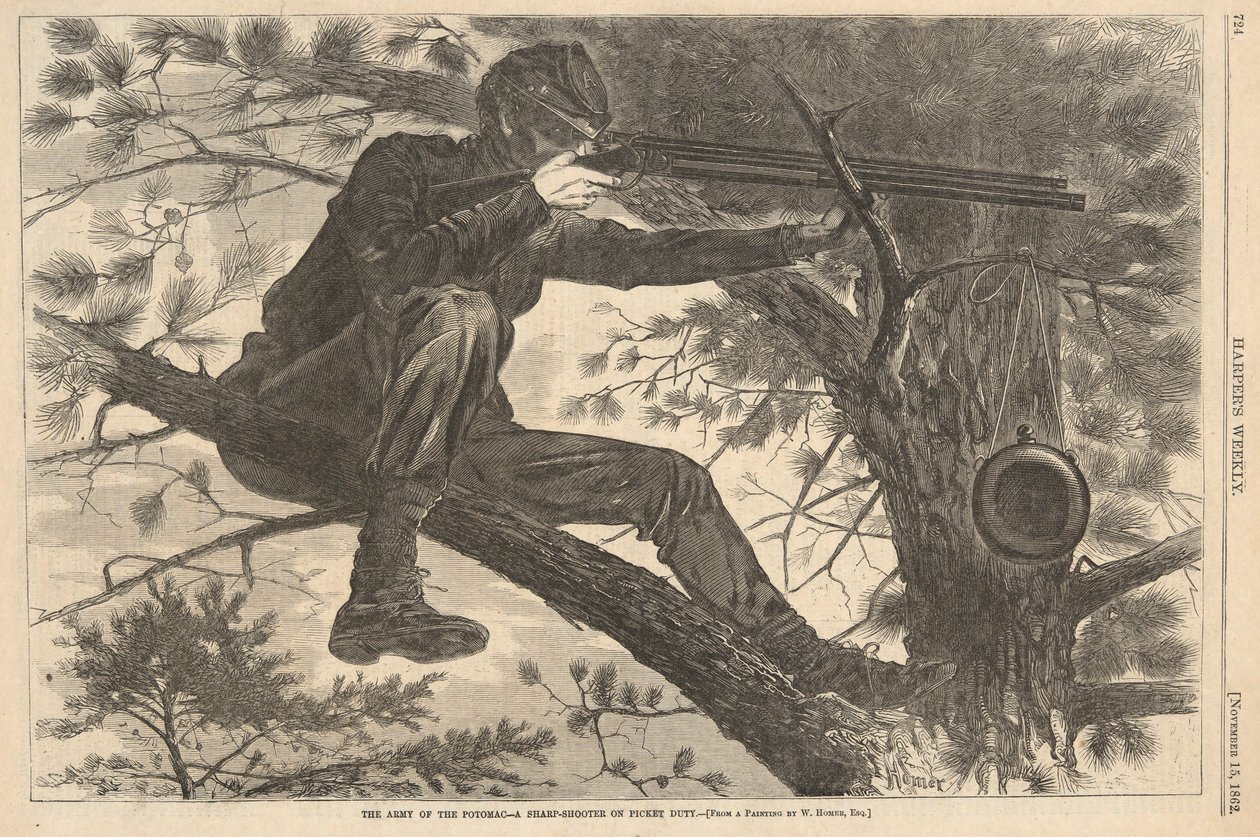 The Army of the Potomac by Winslow Homer