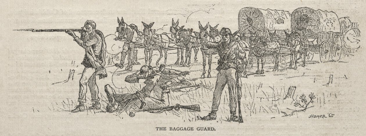 The Baggage Guard by Winslow Homer