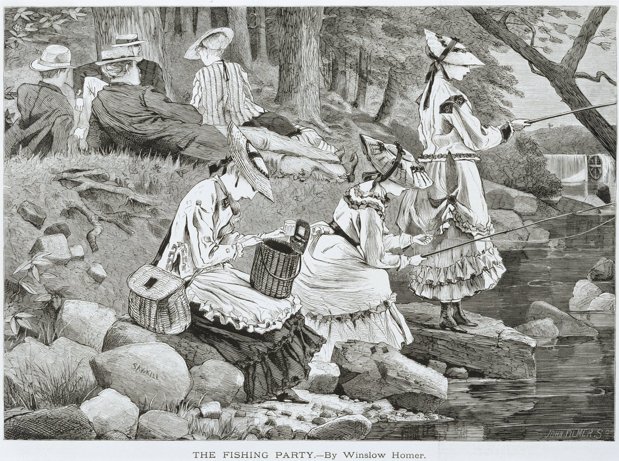 The Fishing Party by Winslow Homer