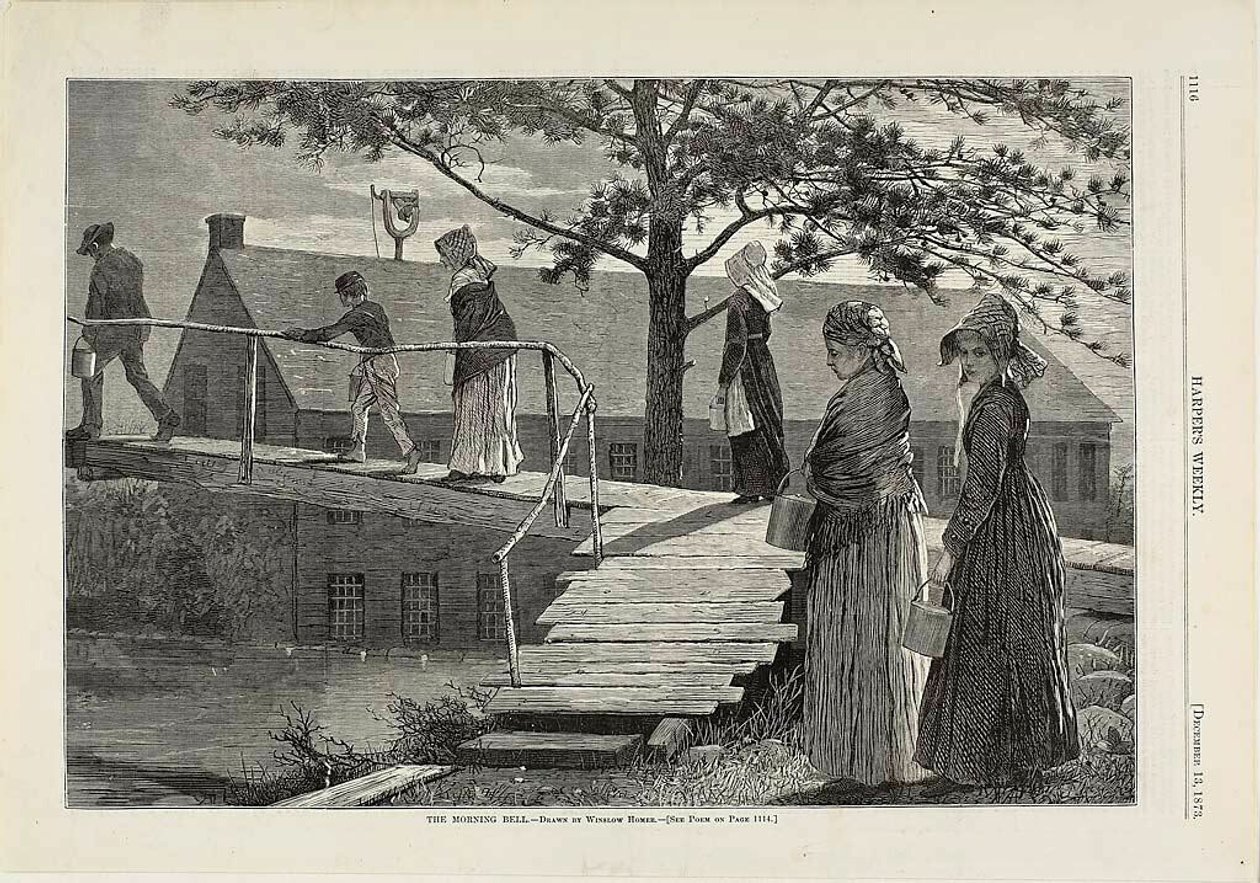 The Morning Bell by Winslow Homer
