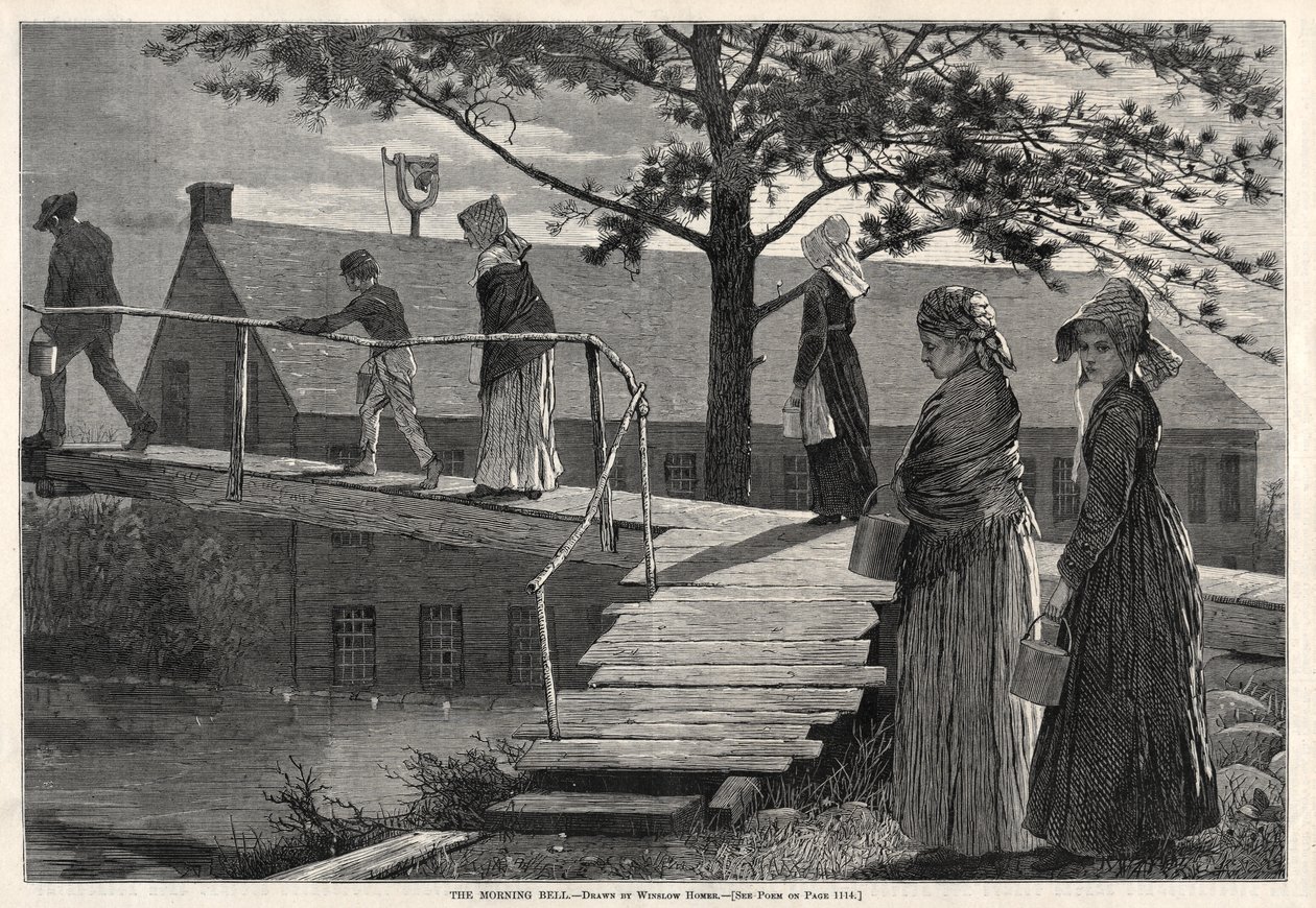 The Morning Bell by Winslow Homer