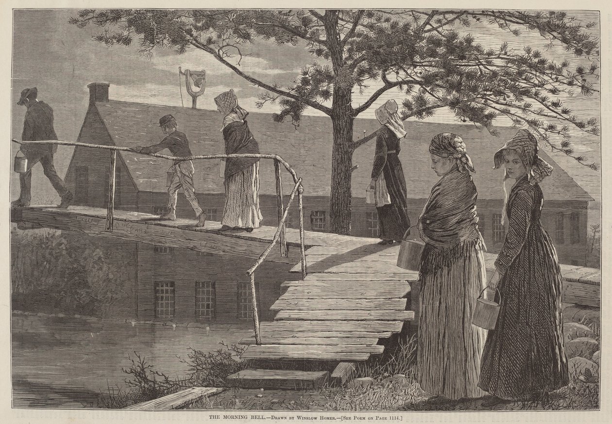 The Morning Bell by Winslow Homer