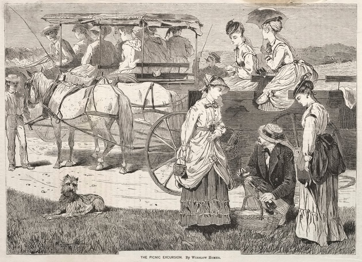 The Picnic Excursion, 1869 by Winslow Homer
