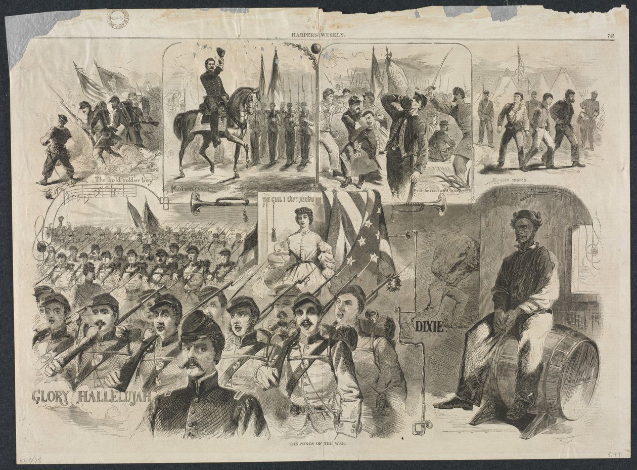 The Songs of the War by Winslow Homer