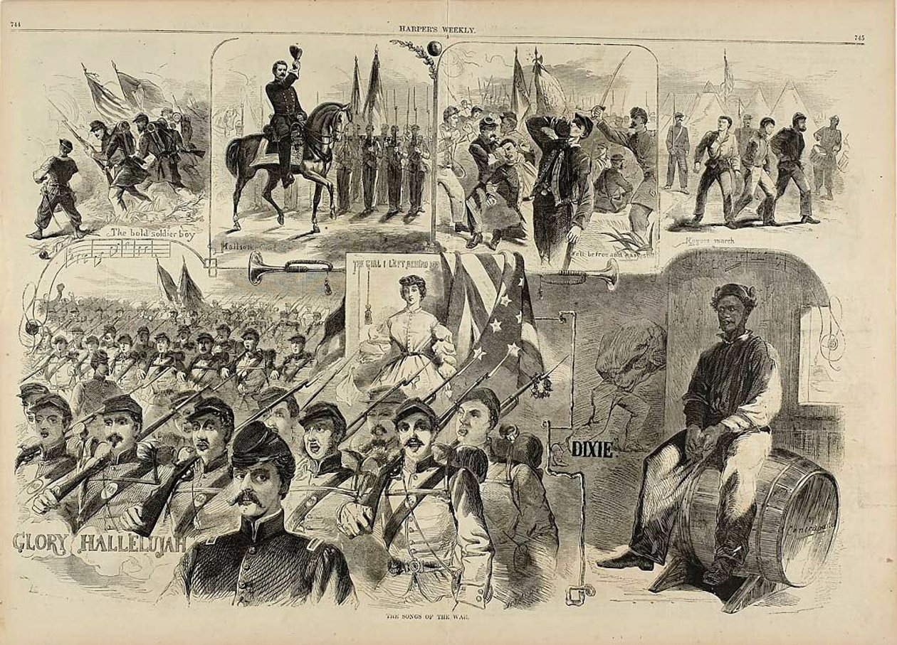 The Songs of the War by Winslow Homer