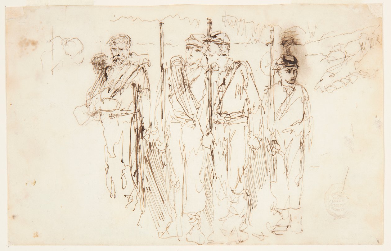 The Walking Wounded by Winslow Homer