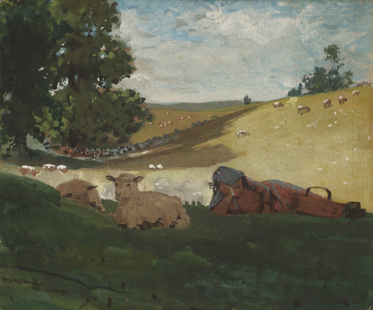 Warm Afternoon by Winslow Homer