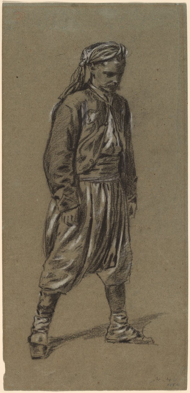 Zouave by Winslow Homer