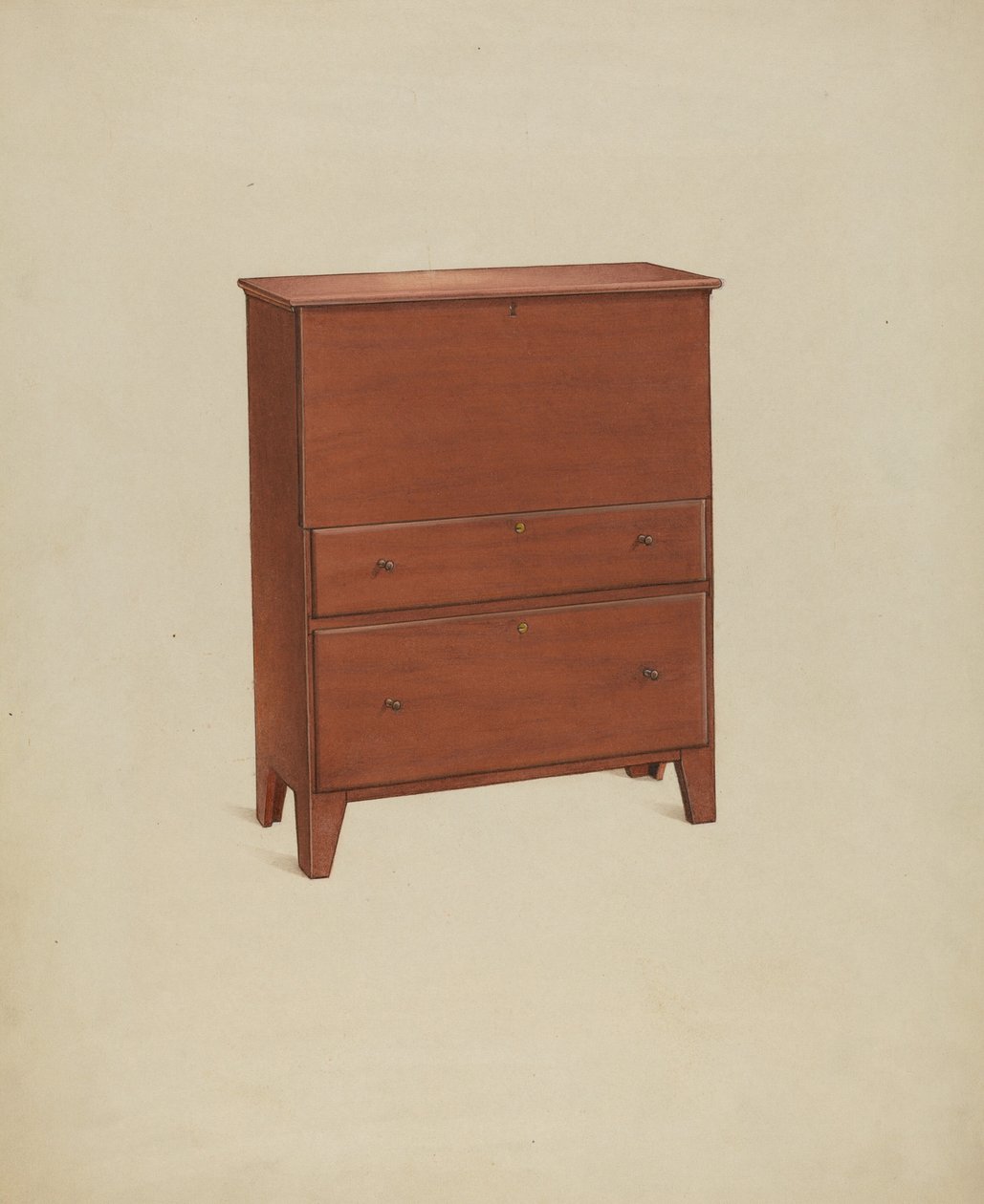 Shaker Chest of Drawers by Winslow Rich