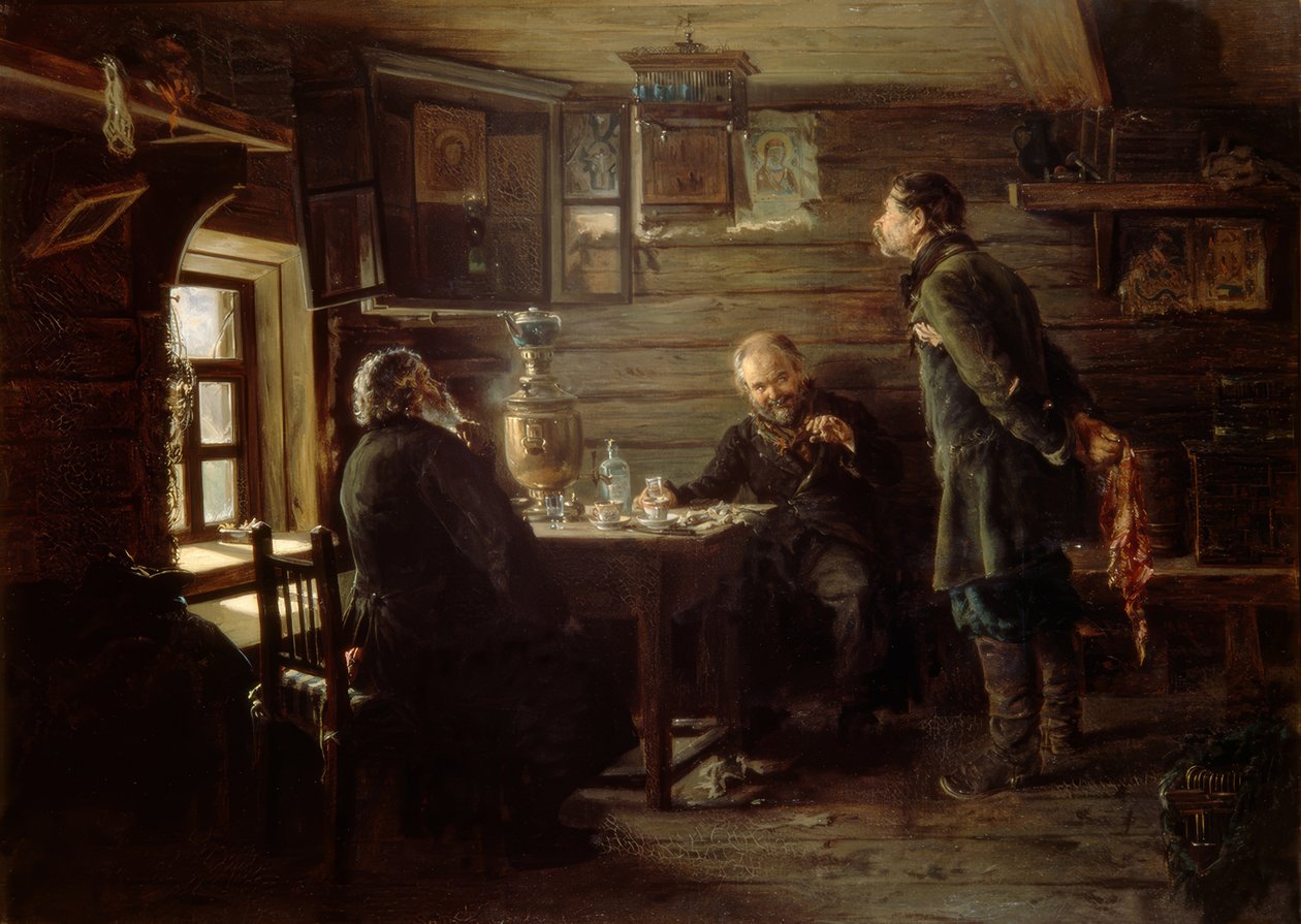 The Lover of the Nightingales by Wladimir Jegorowitsch Makowski